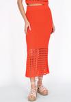 Юбка-карандаш IZIA, оранжевый - фото