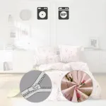 Постельное белье роза 1x 155x220 см + 1x 40x80 см REDBEST - фото 3