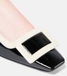 Лакированные туфли Belle Vivier 45 Roger Vivier, Nero+Cire' - фото 5