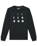 Толстовка Watapparel  Moonphases, черный - фото