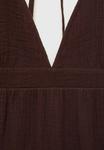 Платье Mango DÉCOLLETÉ EN V, Brown - фото 6