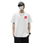 Футболка унисекс MINISO, белая (M22 Radiant Smile Chest Logo) - фото 11