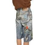 Джинсовые шорты унисекс Acne Studios, средне-синий - фото 6