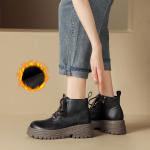 Ботинки Martin Boot женские Zhr, бежевый - фото 10