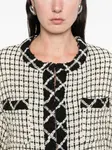Клетчатая куртка с карманами Lna, черный - фото 5