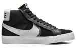 Кроссовки Nike Sb Zoom Blazer Mid Premium Plus Black White - фото