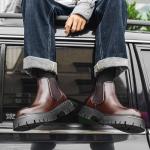 Челси Ботинки Мужские Weishibangwei, черный - фото 17