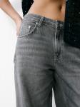Pull&Bear Джинсы Wide Leg в цвете Grey, Light Grey - фото 3