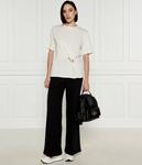 Кроссовки женские Twin-Set кожаные на толстой подошве, белый - фото 2