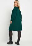 Платье-джемпер Yours Clothing, темно-зеленый - фото 2