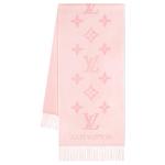 LOUIS VUITTON Кашемировый шарф розовый, Pink - фото 6