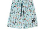 Детские шорты Burberry, цвет Blue - фото
