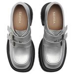 Лоферы женские Senda, серебряный - фото 8