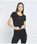 Футболка regular fit Ea7, черный - фото 3