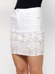 Мини юбка KOROSHI, White - фото 4