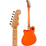 Электрогитара Reverend Flatroc Roasted Maple Fingerboard Rock Orange - фото 4