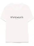 Футболка с логотипом Givenchy, розовый - фото