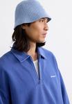 Толстовка Carhartt WIP SCRIPT, Wolfsbane/White/Blue - фото 4