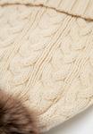 Шапка WITTCHEN WITH POM-POM, Light Beige/Beige - фото 2