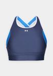 Бюстгальтер Under Armour CROSSBACK MID OPEN BACK, Washed Navy/Blue Atlantis/Light Blue - фото 5