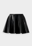 Юбка Norma Kamali FLARED MINI SKIRT, Black - фото 6
