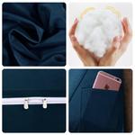 Подушка Vercart синий, 50/160 см - фото 6