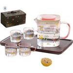 Чайники KAWASIMAYA, [Gift Box Set]One Teapot With Four Cups+Tray - фото