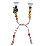 Ремешок Huawei Совместимость Материал бусины 127мм~231мм CHENSONG, Черный котенок+Белый щенок - фото