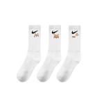 Nike Низкие носки унисекс 3 пары белый - фото