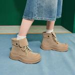 Ботинки женские Masoomake Ugly Cute Design Martin, хаки - фото 5