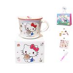 Кружки Sanrio, Hello Kitty[Shopping Bag+3D Cherry Bear Sticker+Cherry Bear Sticker+Cup Brush] - фото