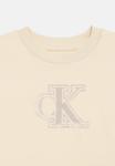 Футболка Calvin Klein Jeans MONOGRAM BOXY, Whitecap Gray/Off-White - фото 3