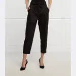 Брюки свободного кроя с поясом Marc Cain, черный - фото 2