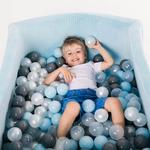 Обезьянка, бассейн с шариками Airpool Max синие + розовые шарики Kometa - фото 2