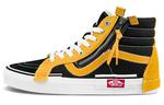 Кроссовки Vans Sk8-hi Reissue Cap Skate Shoes Black/Yellow - фото