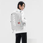 LINING Полиэстеровый рюкзак обычный унисекс серый - фото 5