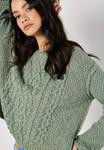 Джемпер Apricot CABLE KNIT, Mint - фото 4