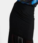 Юбка макси с тюлевой отделкой Dolce&Gabbana, черный - фото 4