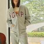 Куртка унисекс Gap, темно-синий - фото 7