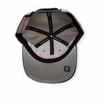 Мужская бейсболка NBA Brooklyn Nets Core Basic Snapback серого/черного цвета Mitchell & Ness - фото 4