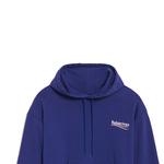 Свитшот женский Balenciaga с карманом, темно-синий - фото 5