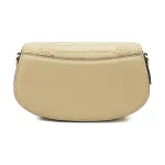 Кожаная сумка через плечо Michael Kors, бежевый - фото 2