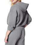 Укороченная толстовка с капюшоном SPANX Air Essentials Spanx, серый - фото 2