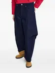 Хлопковые джинсы JW ANDERSON, синий - фото 4