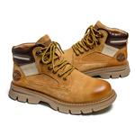 Мужские ботинки Cahhrrn X Martin Boot Men Beige Weishibangwei - фото 5