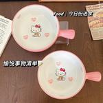Ceramics Набор посуды Hello Kitty с мисками и ложкой, 3 предмета - фото 2