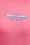 Футболка Guess Jeans, розовый - фото 5