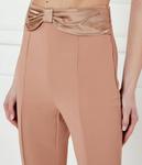 Брюки Flare fit Elisabetta Franchi, оранжевый - фото 4