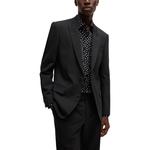 Хлопковая рубашка Hugo Printed HUGO BOSS, черный - фото 5