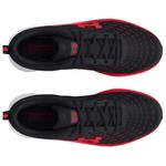 Кроссовки унисекс с низким верхом, черные/красные Under Armour - фото 3